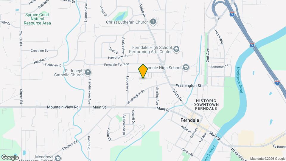 2167 Siddle Loop Map and Location Details