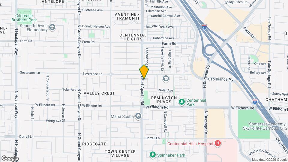 9132 Kona Peaks Ct Map and Location Details