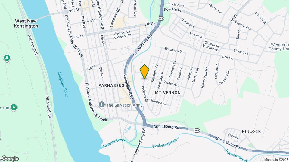 354 Argonne Dr Map and Location Details