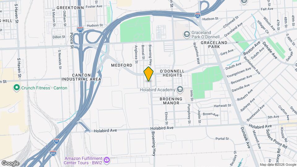 1438 Broening Hwy Mapa y Detalles de la Ubicación