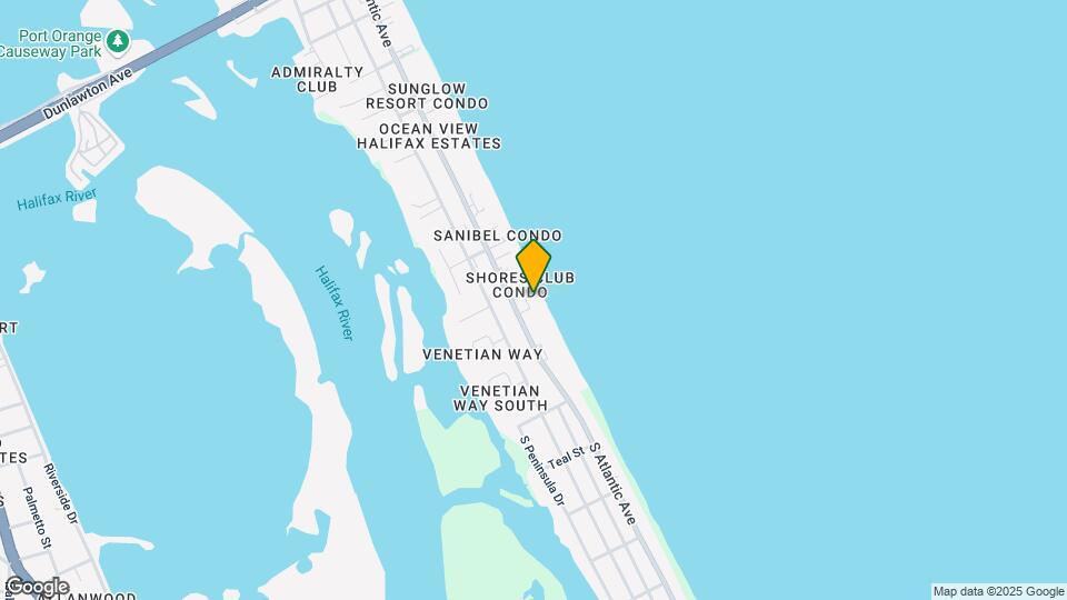 Blue Surf Condominium Map and Location Details
