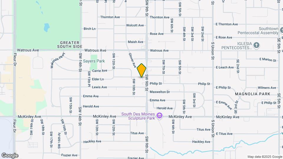 906 Elder Ln Map and Location Details