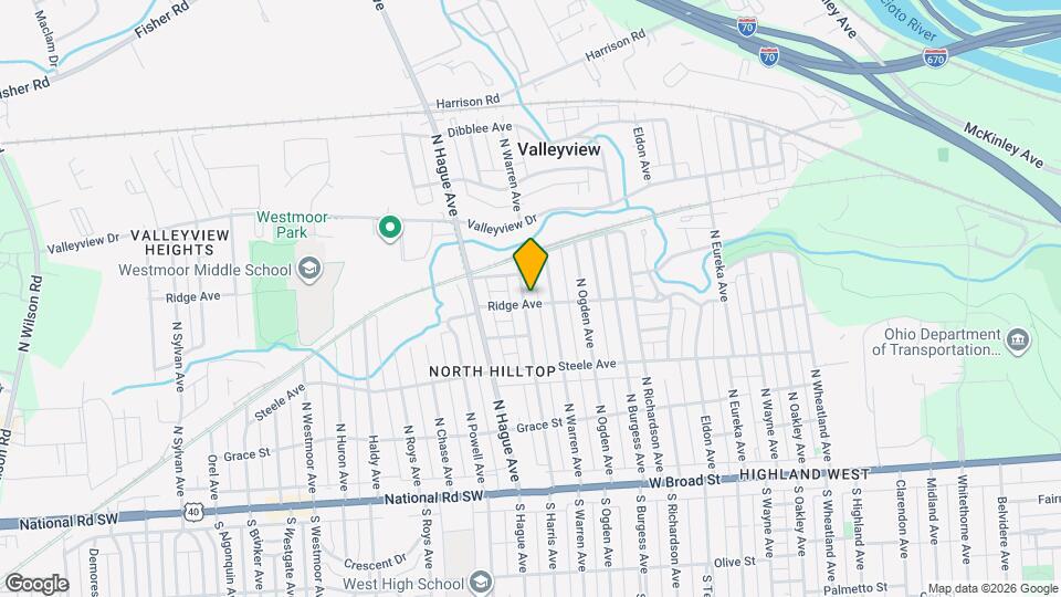 272 N Harris Ave Mapa y Detalles de la Ubicación