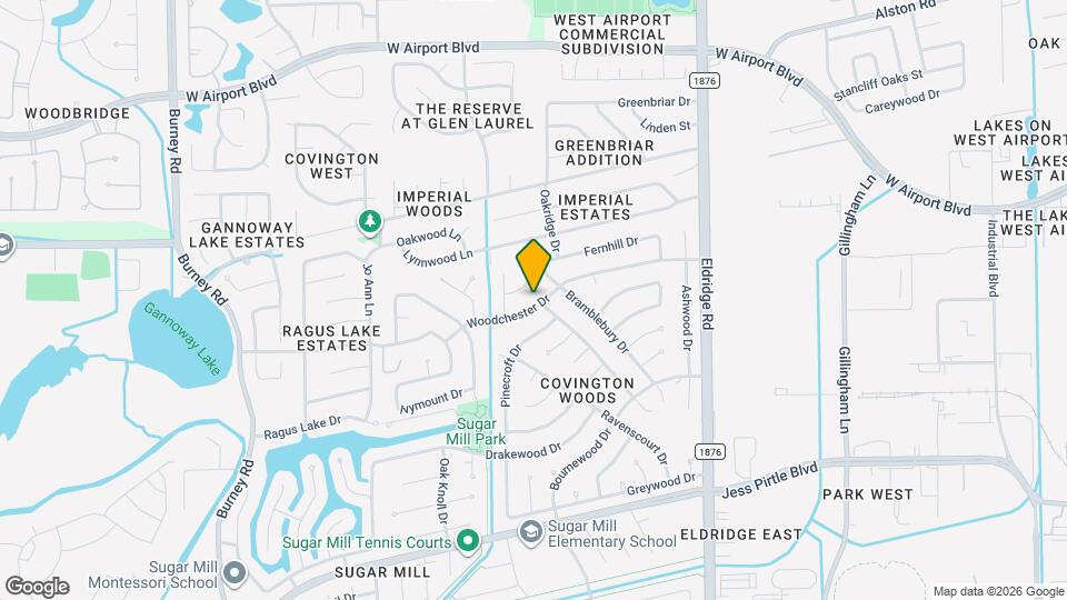 13726 Woodchester Dr Mapa y Detalles de la Ubicación