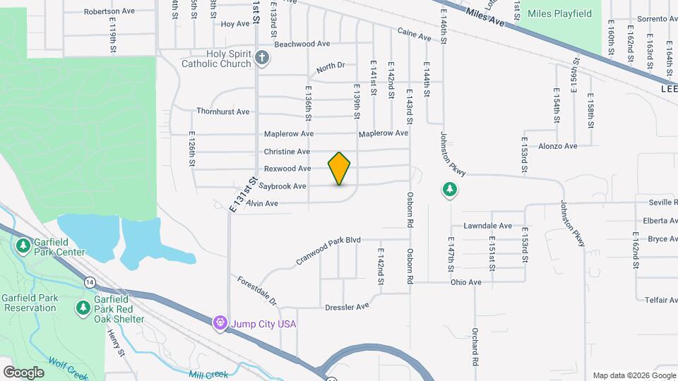 13722 Saybrook Ave Map and Location Details