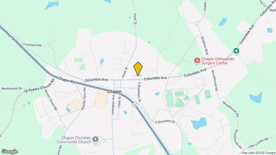 225 Columbia Ave Map and Location Details