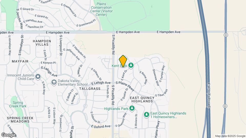 21731 E Kent Dr Mapa y Detalles de la Ubicación