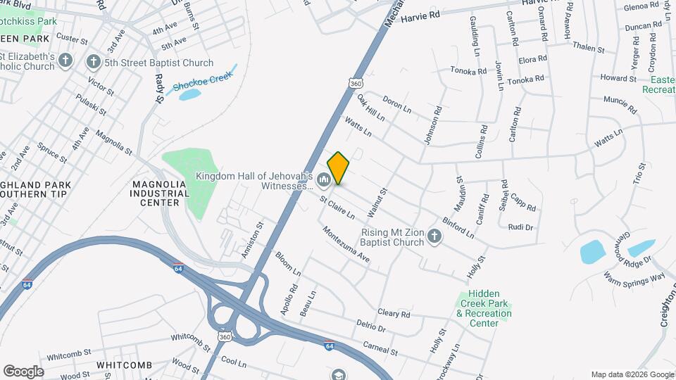 1803 Elkridge Ln Map and Location Details