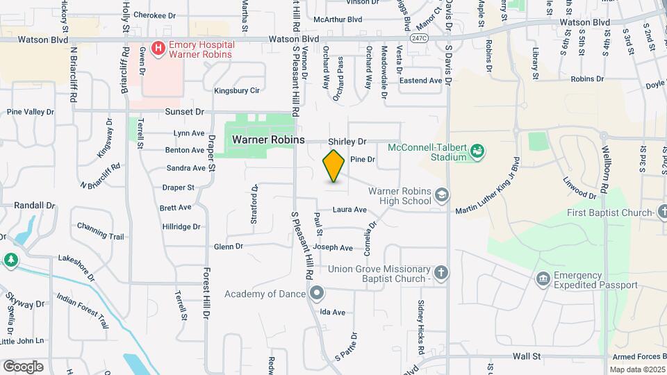112 Peachtree Pl Map and Location Details