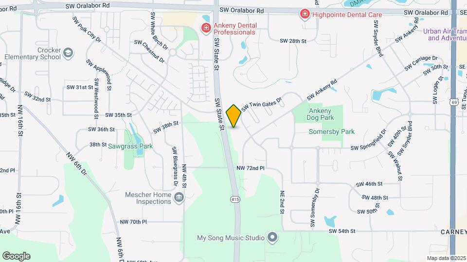 1580 SW Twin Gates Dr Map and Location Details