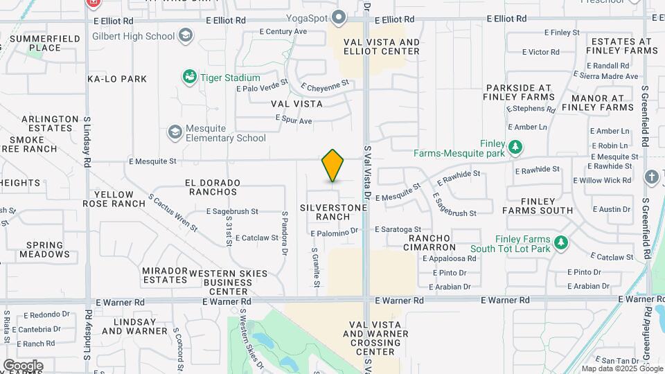 501 N Red Rock St Map and Location Details