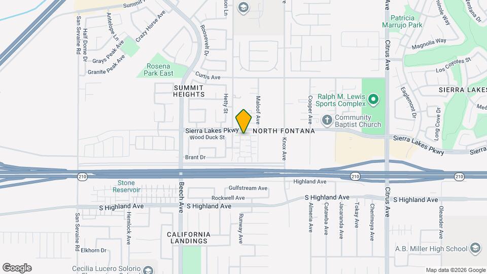 6333 Sierra Vis Ln Map and Location Details