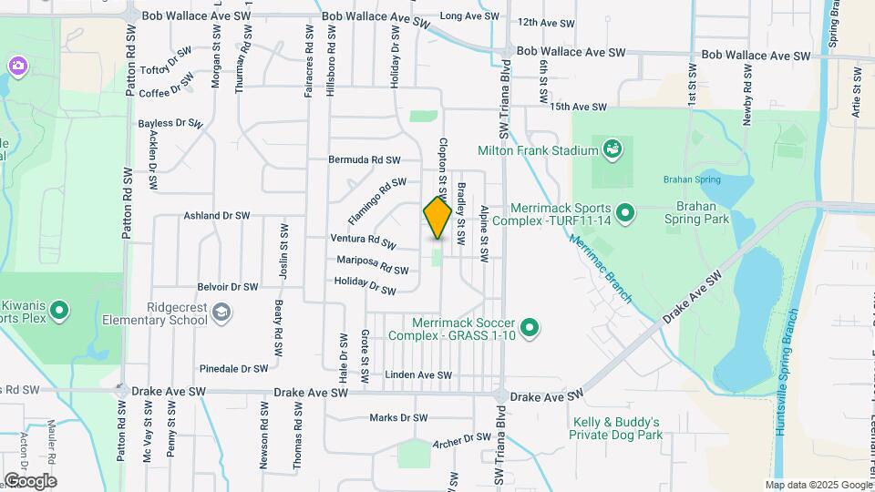 3316 Clopton St SW Map and Location Details
