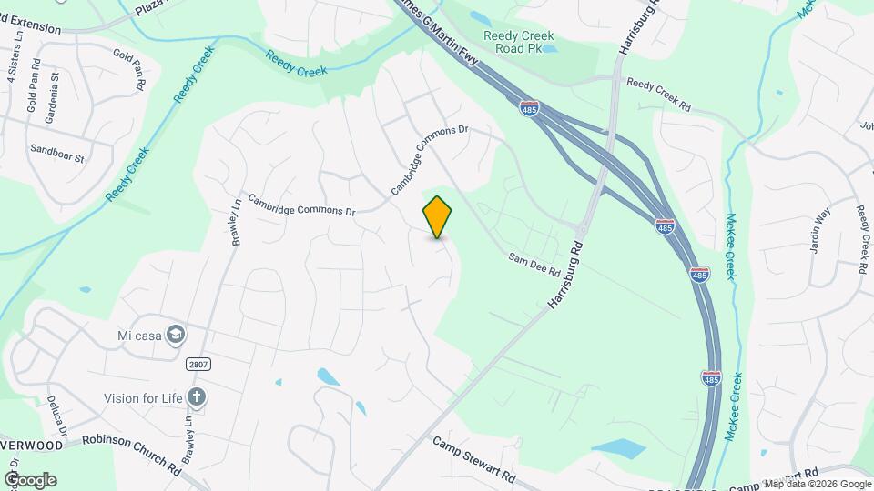 8303 Hornwood Ct Map and Location Details