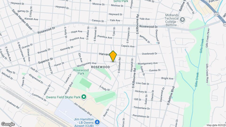 3425 Manor Ave Map and Location Details