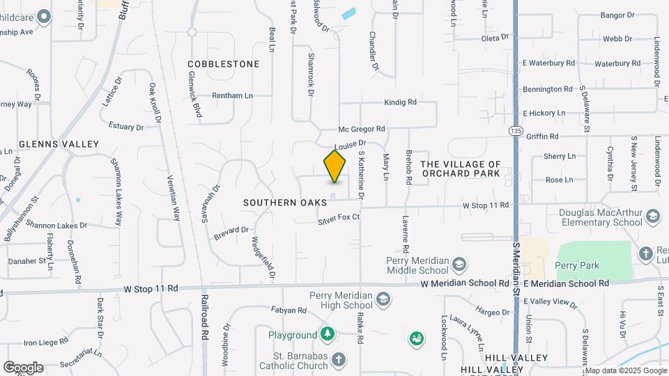 7703 Vincent Ct Mapa y Detalles de la Ubicación