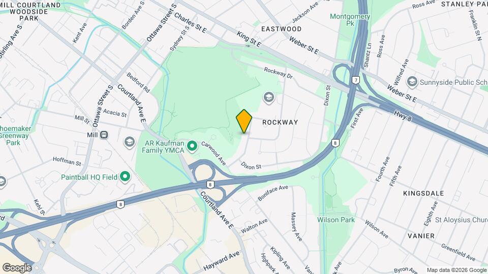 140 Carwood Av Map and Location Details