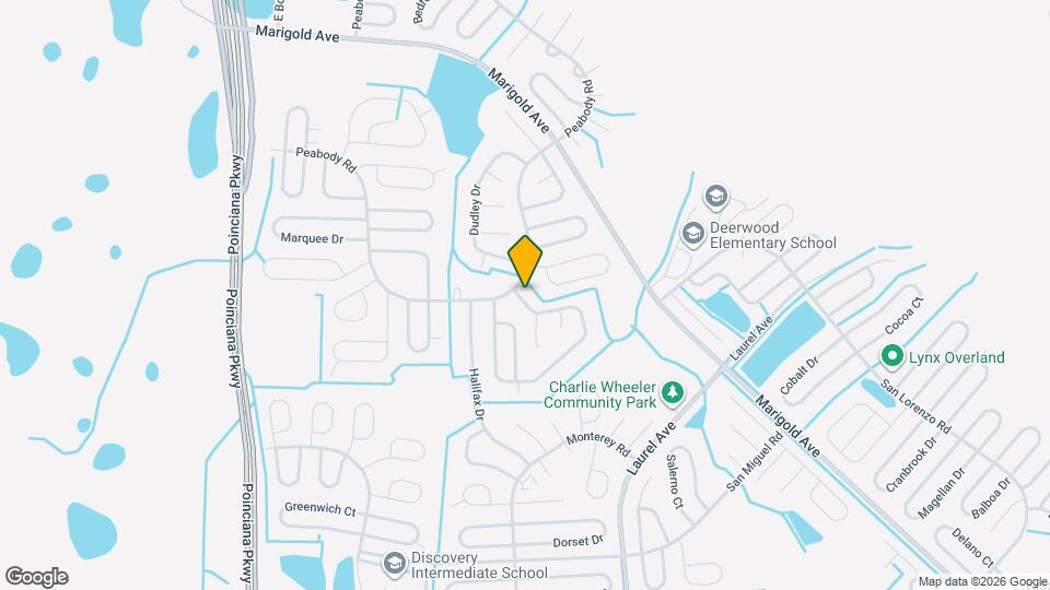 1028 Derbyshire Dr Map and Location Details