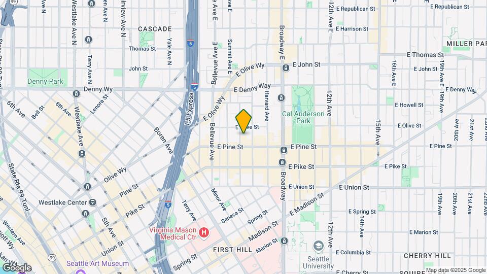 1610 Belmont Ave Map and Location Details