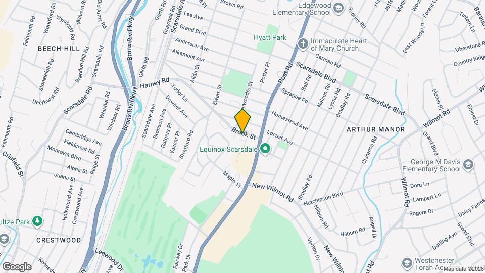 180 Brook St Map and Location Details