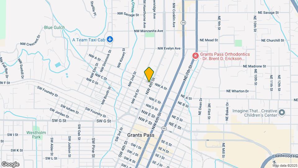610 NW 4th St Map and Location Details