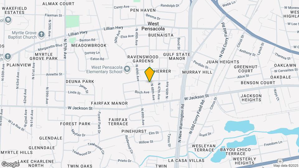 721 N 48th Ave Map and Location Details