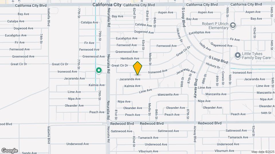 8237 Jacaranda Ave Map and Location Details