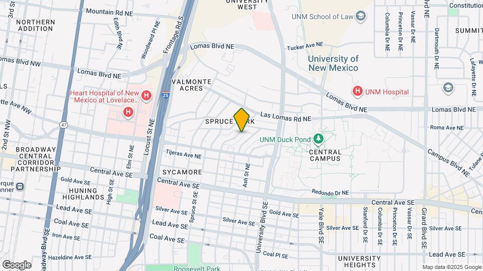450 Sycamore St NE Map and Location Details