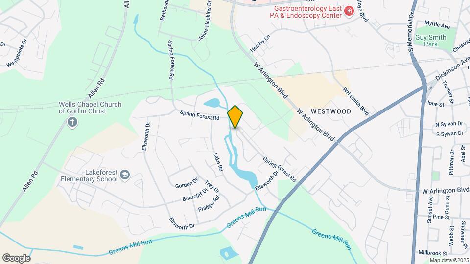 860-8H3 Spring Forest Rd Map and Location Details