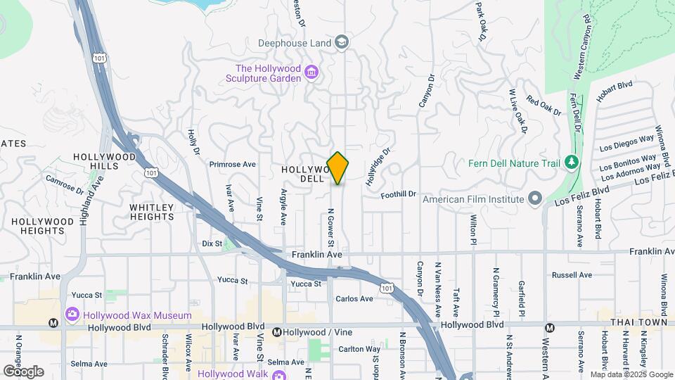 2043 Beachwood Drive, Map and Location Details