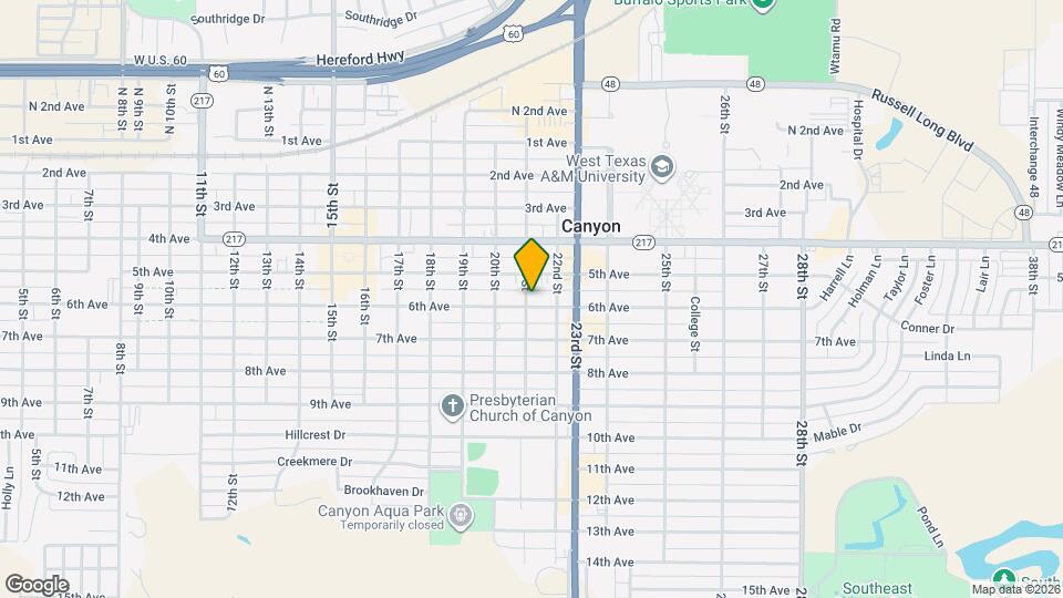 2101 6th Ave Map and Location Details