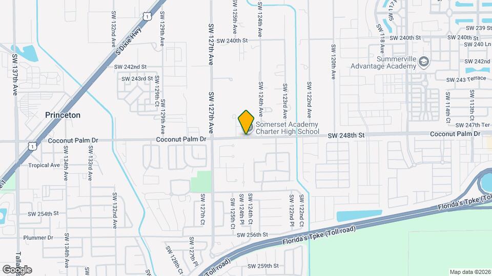 12430 SW 248th St Map and Location Details