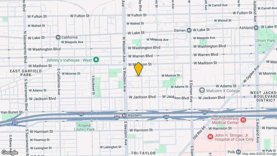 2309 W Monroe St Map and Location Details