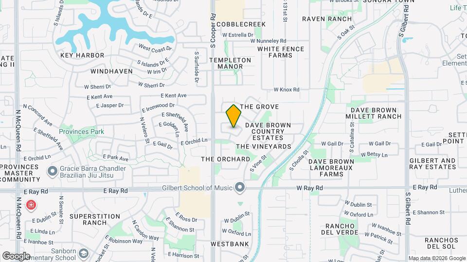 718 W Baylor Ln Mapa y Detalles de la Ubicación