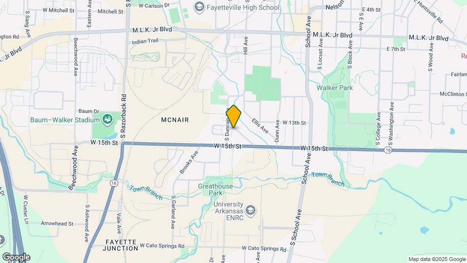 1319 Van Buren Ave Map and Location Details