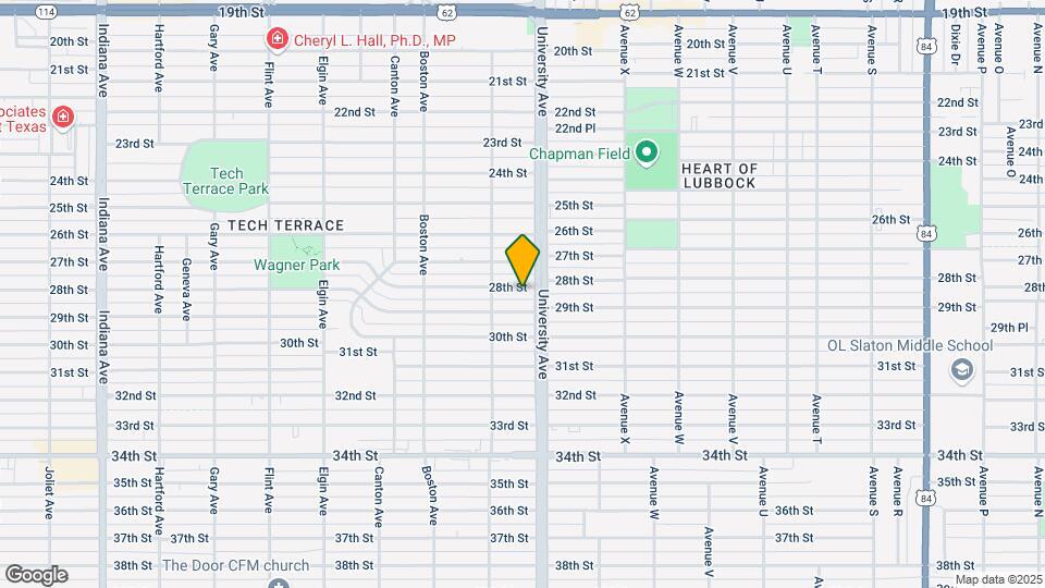 2507 28th St Map and Location Details