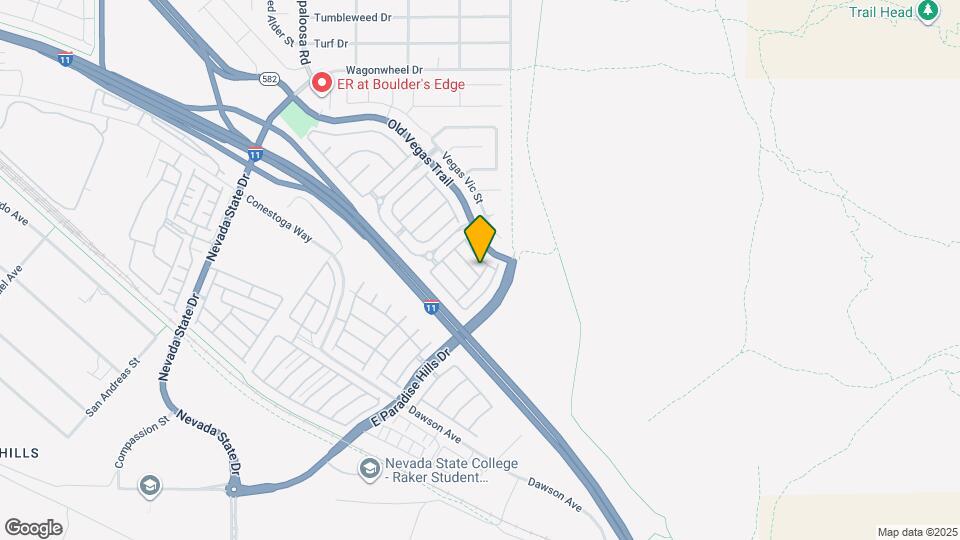 2588 Velez Valley Way Map and Location Details