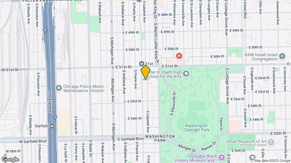 5150 S Calumet Ave Mapa y Detalles de la Ubicación