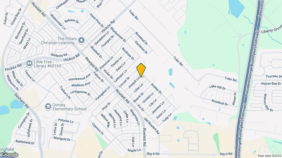 3508 Jonquil Ln Map and Location Details