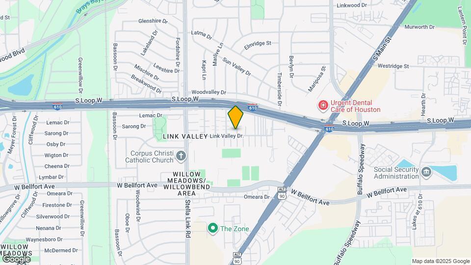 3602 Link Valley Dr. Map and Location Details