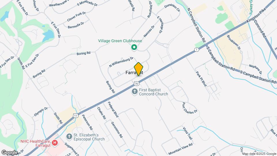 11632 S Williamsburg Dr Map and Location Details