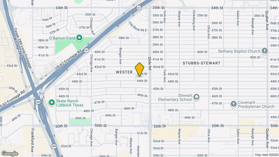 5212 44th St Map and Location Details