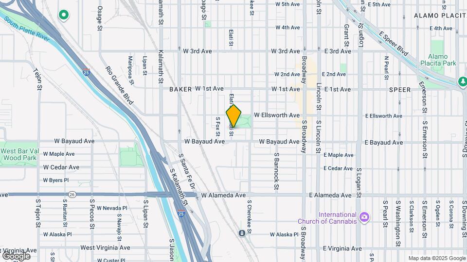 54 S Elati St Map and Location Details