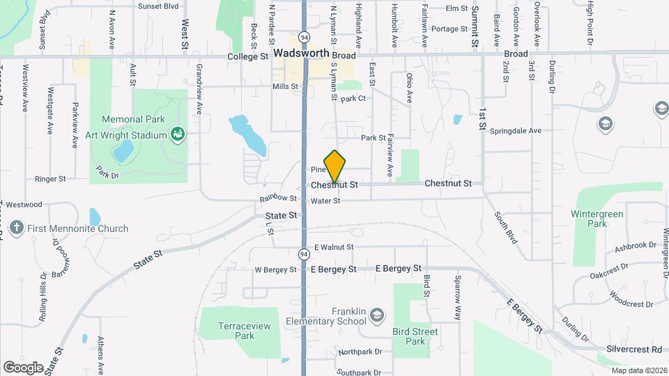 151 Chestnut St Map and Location Details