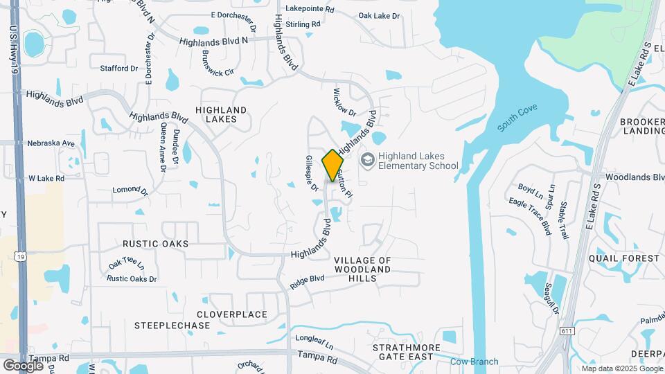 940 Rosewood Ln Map and Location Details