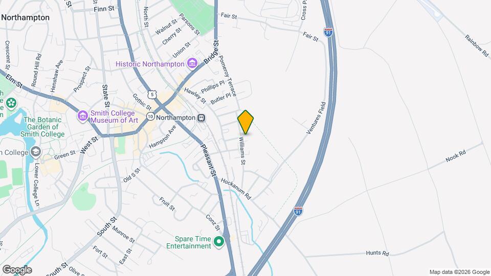 54 Williams St Map and Location Details