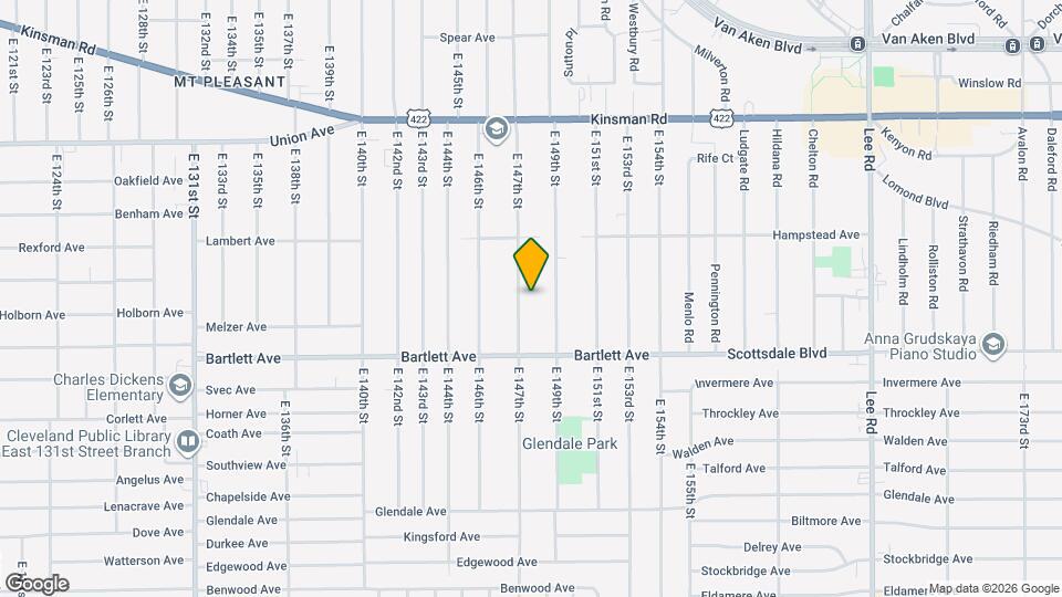 3685 E 147th St, Unit Down Map and Location Details