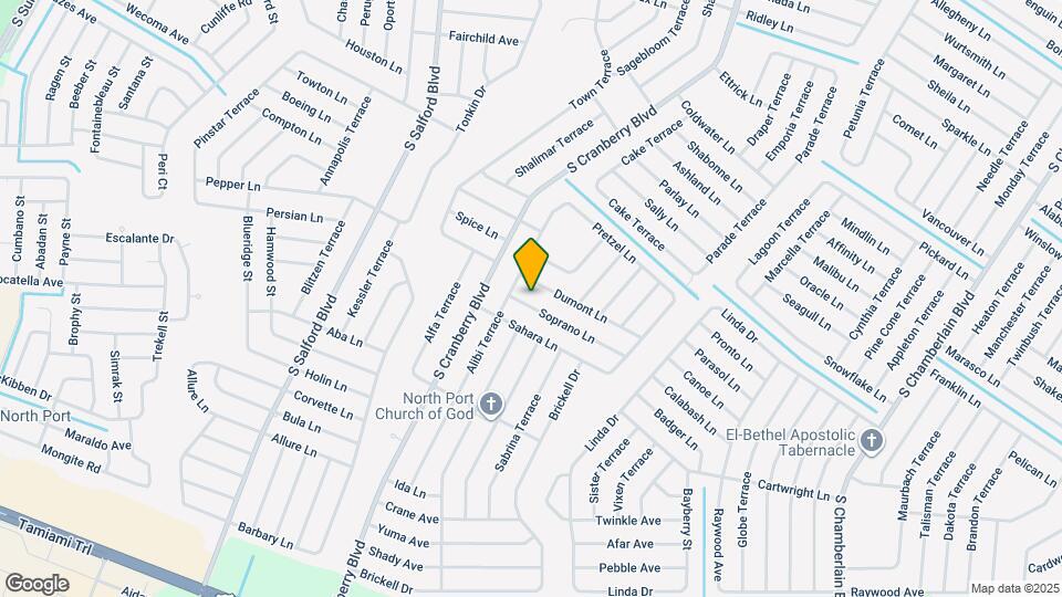 2840 Soprano Ln Map and Location Details