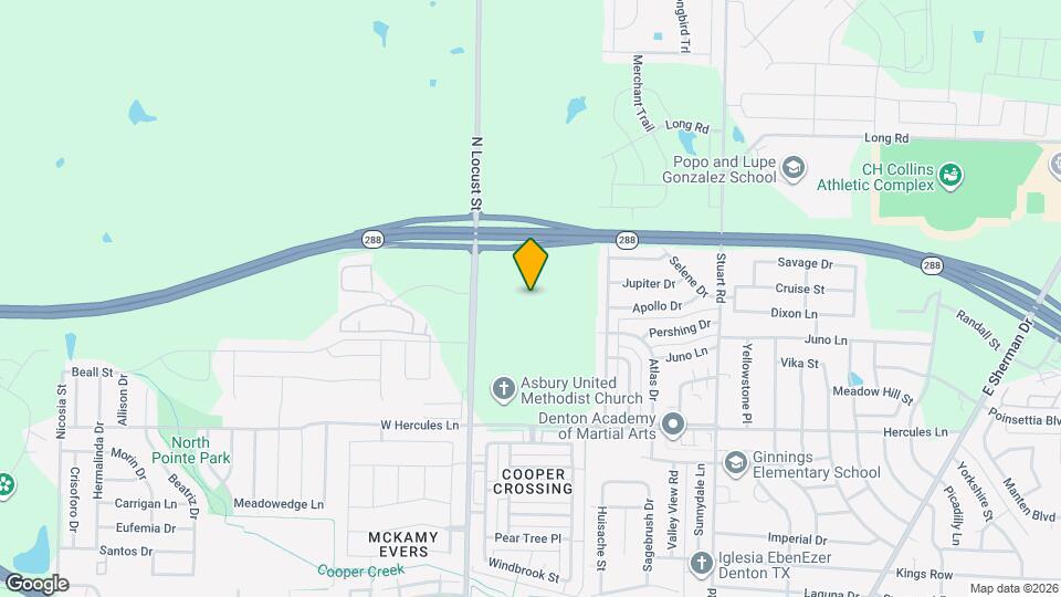 Landmark at Denton Map and Location Details