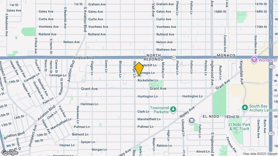 2207 Rockefeller Ln Map and Location Details